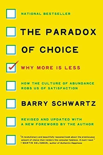 Libro The Paradox Of Choice: Why More Is Less - Nuevo