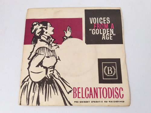 Disco Vinil Ep Compacto Voices From Golden Age Mccormack 36
