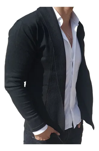 Chaleco best sale cardigan hombre