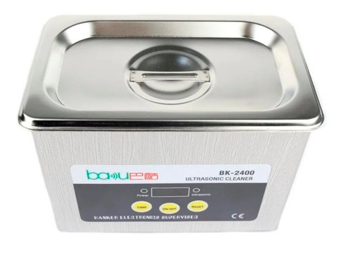 Imagen 6 de 7 de Tina Ultrasonido 800ml Limpiador Profesional Baku Bk 2400