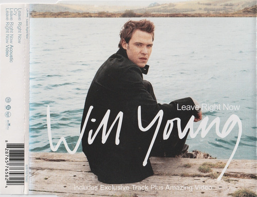 Will Young Leave Right Now Cd Single 2003 Uk