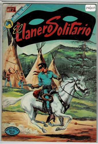 El Llanero Solitario Comics #298 Novaro-1973