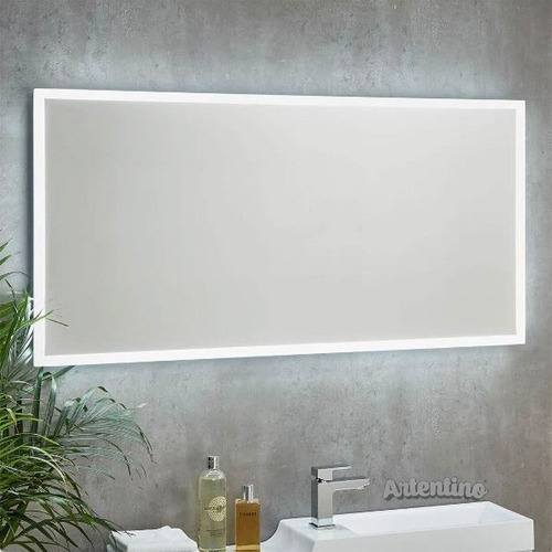 Imagen 2 de 8 de Espejo Luz Led Sensor Touch Dimmer Maquillaje Deco Original