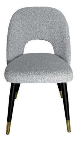 Silla Sillon Santi Tela Domino Gris Terzetto 