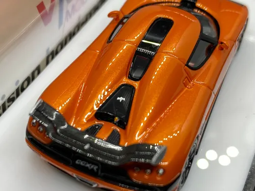 Koenigsegg Ccxr Naranja Resina Vmb 1/64 | MercadoLibre