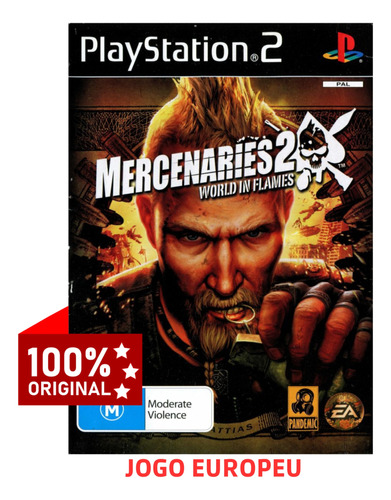 Mercenaries 2 Original Ps2 - Loja Campinas