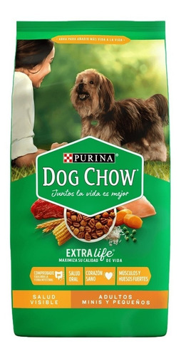 Dog Chow Adultos Razas Pequeñas 8kg Alimento Perros
