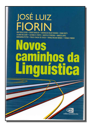 Libro Novos Caminhos Da Linguistica De Fiorin Jose Luiz Con