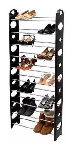 Imagen 3 de 8 de Zapatera Rack Organizador Zapatos 10 Niveles Super Resistent