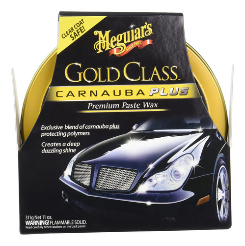 Meguiar's Gold Class Carnauba Plus Premium - Paquete De Cera