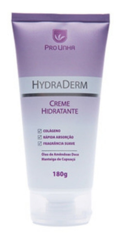 Hydraderm (manteiga De Cupuaçú E Colágeno) 180g Pro Unha