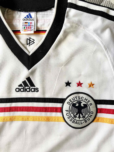 Jersey Alemania adidas De Época Mundial Francia 98 Hecha Uk