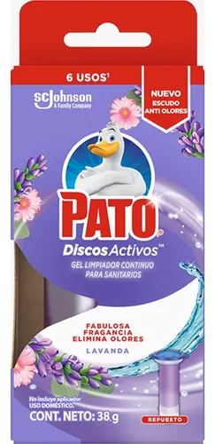 Comprar Discos Pato Baños Activos Cítrico Repuesto - 36Ml