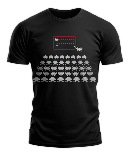 Polera Gustore De Space Invaders