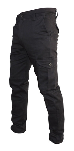 Pantalon Cargo Elastizado Chupin Hombre Gaucho Trabajo Moda 