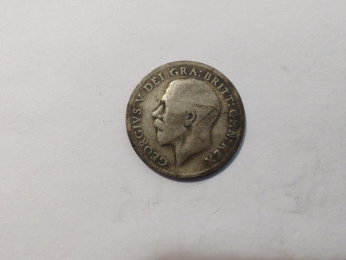 Moneda Inglaterra Six Pence 1920 Plata.920(x1436