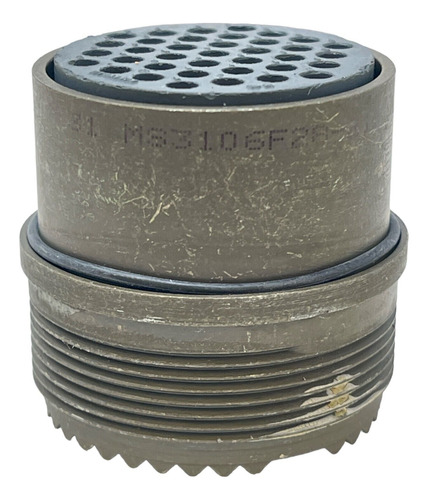 Itt Cannon Ms3106f28-21s Connector W/contact & Ms3106e28 Ccg