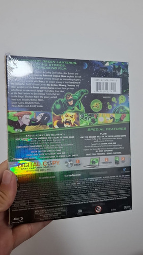 Novo Bluray+dvd Green Lantern Emerald Knights Lanterna Verde (Usado)