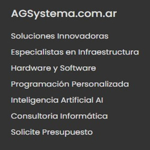 Agsystema Plataforma De Sistemas
