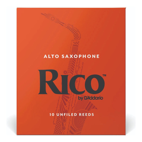 10 lengüetas Rico Alto Saxofón Principiante 1.5 - 2.0 - 2.5 - 3.0