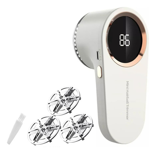 Nasterjis Quita Pelusa Fabric Recargable Ropa Removedor Eléctrico Portátil Suéteres Bufandas Sábanas Mantas Y Ttapicería 360 Grados De Corte De Pelusa Alta Velocidad Y Eficiencia De Trabajo Blanco