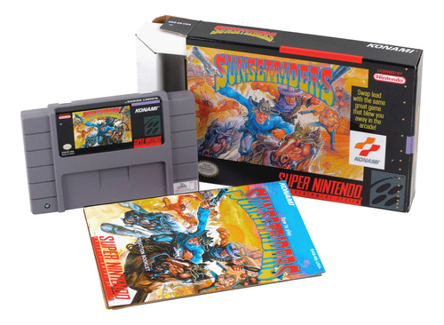 Sunset Riders Super Nintendo Snes Completo