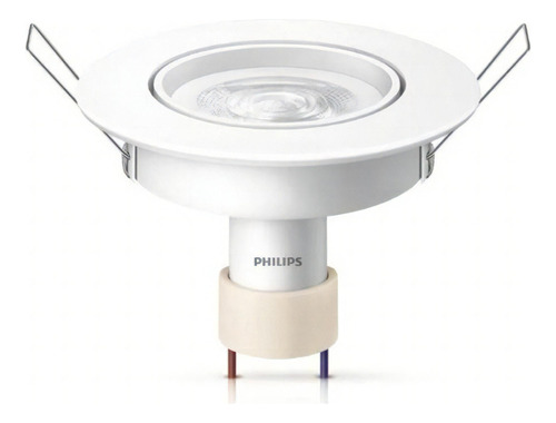 Ledspot Red. 5w Bivolt Base Gu10 Philips Bra. Frio Cor Branco 110V/220V