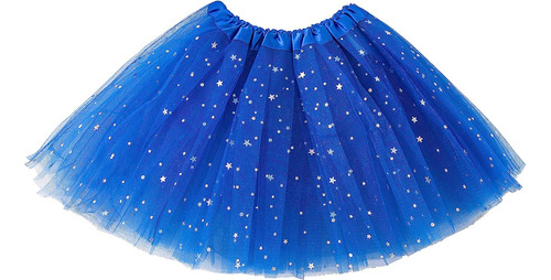 Vestido Ballet Princesa Con Lentejuelas Y Estrellas En Capas