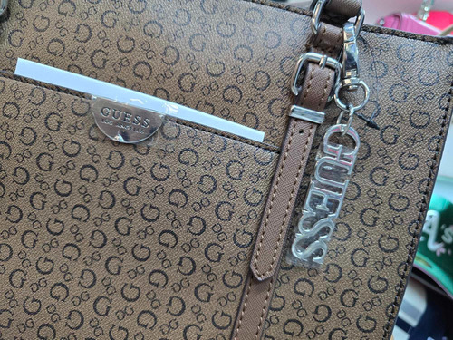 Bolsa Tote Guess Café Con Asas Café