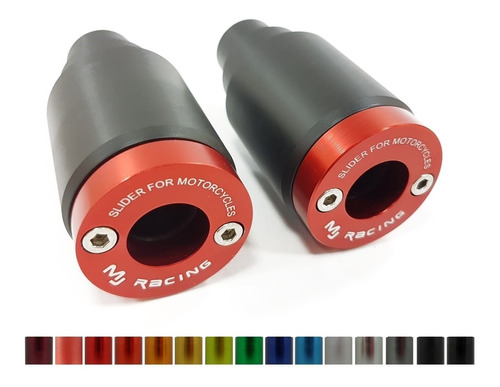 Slider Nylon Com Anel S1000xr S 1000xr Parafuso Em Aço Inox