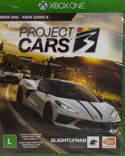 Jogo Project Cars 3 Xbox One E Series X Mídia Física Bandai (Usado)