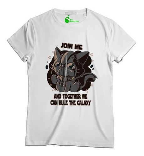 Playera Gato Vadher Join Me