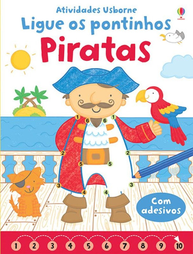 Piratas : Ligue os pontinhos, de Fearn, Katrina. Editora Brasil Franchising Participações Ltda, capa mole em português, 2013