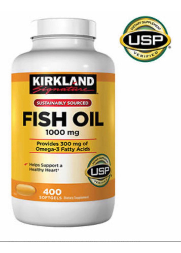 Fish Oil Aceite De Pescado Omega Made In Usa