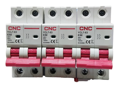 Mini-breaker Ycl7-63, 2polos X 32amp, 10ka, (tipo Riel) Ac