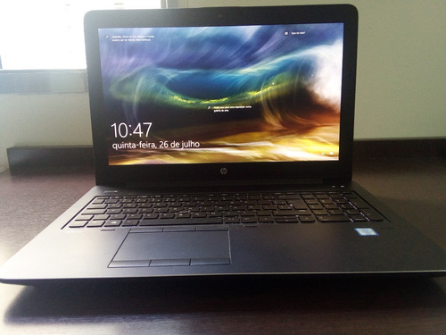 Workstation Móvel Hp Zbook 15g3- I7- 16gb De Ram - Ssd500gb