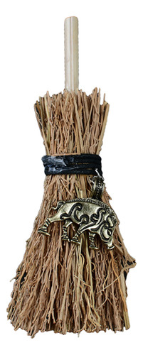 (1 #mold) Vassoura Vassouras De Bruxa De Palha Com Decoração