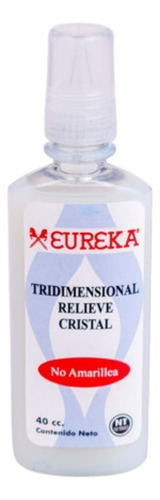 Eureka Tridimensional Relieve Cristal 40cc Decoupage No Toxi