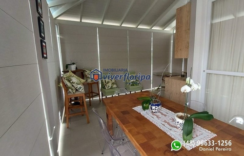 Fina Residência Em Cachoeira Bom Jesus - Condomínio Fechado, - Casa A Venda No Bairro Cachoeira Do Bom Jesus - Florianópolis, Sc - 254