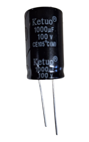 Capacitor Electrolitico 1000uf 100v Cilindrico Emsa