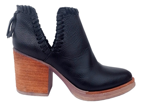 Bota Texana Kansas Cuero Mujer