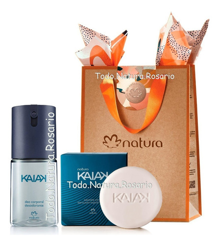 Natura Kaiak Clásico Masculino Kit Regalo