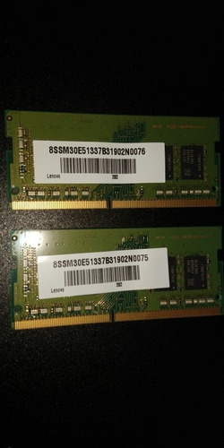 Imagem 2 de 4 de Memória Ram Ddr 4 Sodimm 2666 16gb (2x8) Samsung