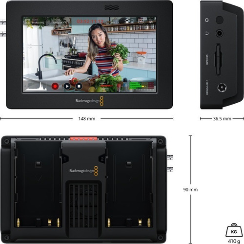 Imagem 1 de 5 de Monitor Blackmagic Design Video Assist
