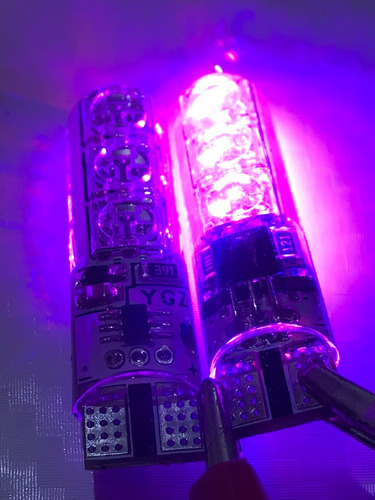 Imagen 7 de 10 de Lamparas Led T10 -5050x6 Rgb Control Multicolor Posicion Z50