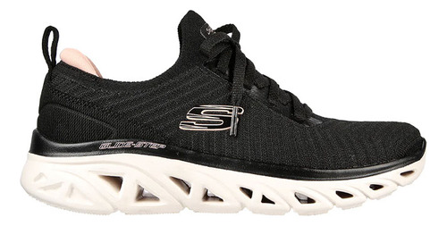 Tenis Lifestyle Skechers Glide Sted Sport - Negro-rosa