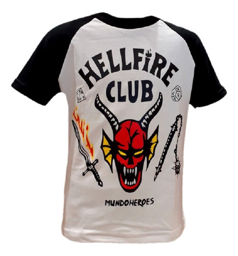 Remera Stranger Thin Hell Fire Club V0