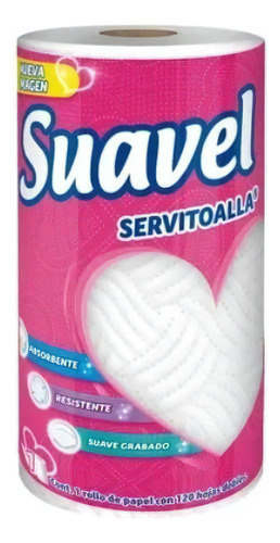 Suavel Toallas De Papel 1 Rollo Con 120 Hojas