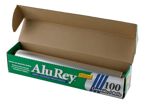 Papel Aluminio Alurey 32 Metros X 29cm