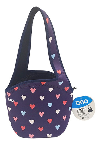 Lunchera De Neopreno Brio Lovely Bolso Térmico Con Correa